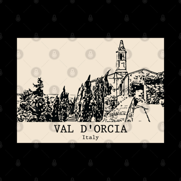 Val d'Orcia - Italy by Lakeric