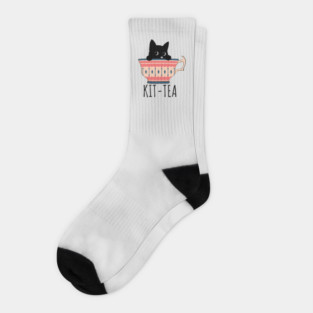 KIT-TEA Stealthy Sips Socks