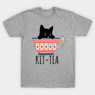 KIT-TEA Stealthy Sips T-Shirt