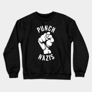 Punch-Nazis Crewneck Sweatshirt
