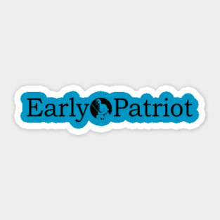 Early Patriot horizontal Sticker