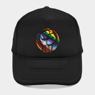 Rise. Resist. Repeat. Protest, Activism, Resistance To Protect Rights Activism Gay Pride LGBTQ rights Hat
