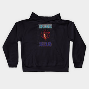 Album 2112 - Rush Band Logo Kids Hoodie