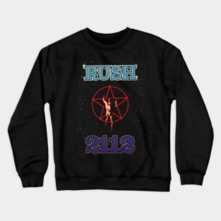 Album 2112 - Rush Band Logo Crewneck Sweatshirt