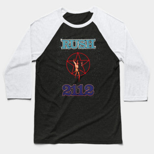 Album 2112 - Rush Band Logo Baseball T-Shirt
