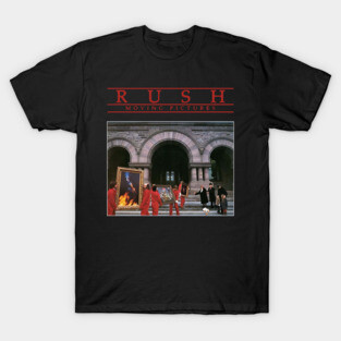 moving pictures rush band album logo T-Shirt
