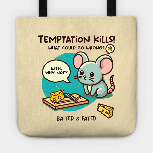 TEMPTATION KILLS! Tote by Fabrik