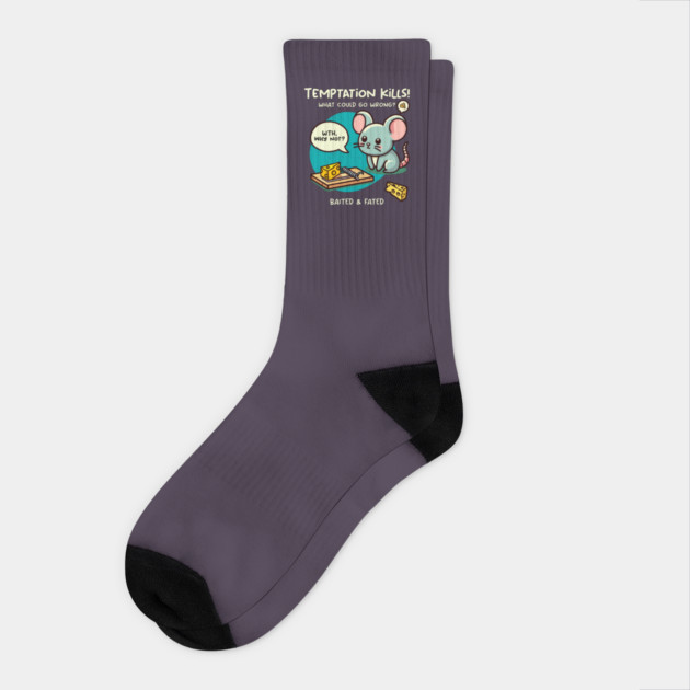 TEMPTATION KILLS Socks by Fabrik