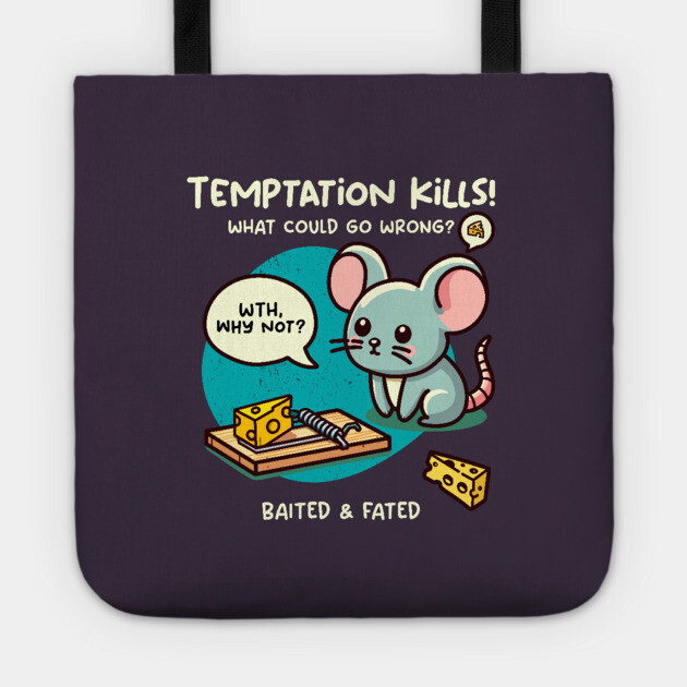 TEMPTATION KILLS Tote by Fabrik