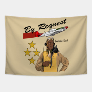 Tuskegee Airman Benjamin O Davis Tapestry