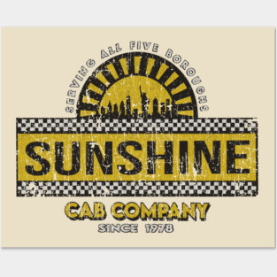 Sunshine Cab Company 1978 Vintage Posters and Art