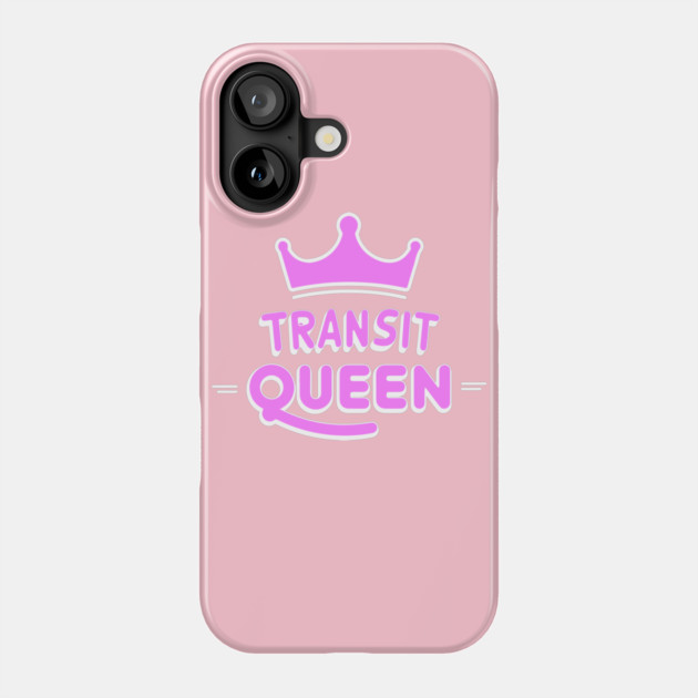 Transit Queen Phone Case by DIGITAL MERCH CREATIONS