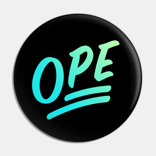 Ope - Emoji Pin by allisawr