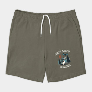 Quest Fantasy Squad Broccoli Funny Cat Adventure Shorts