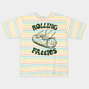 Rolling-Fatties Kids T-Shirt