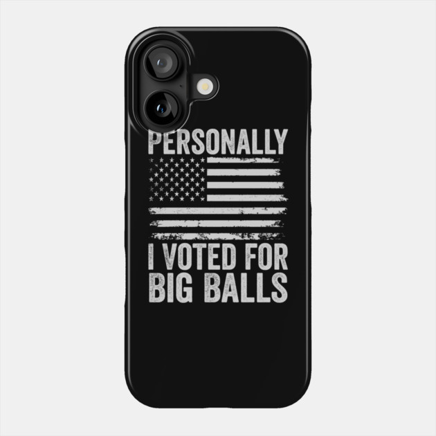 Personally, I voted for Big Balls Phone Case by ArtistTee ⭐⭐⭐⭐⭐