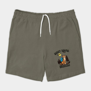 Quest Squad Broccoli Adventure Cat Fantasy Shorts