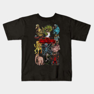 Sinister Street - Horror Puppets!! Kids T-Shirt