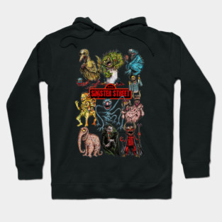 Sinister Street - Horror Puppets!! Hoodie