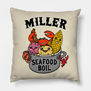 Miller Seafood boil Pillow