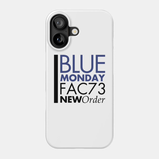 Blue Monday Fan Art Phone Case by Timeless Chaos