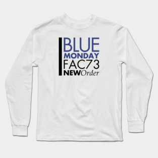 Blue Monday Fan Art Long Sleeve T-Shirt