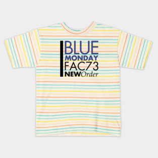 Blue Monday Fan Art Kids T-Shirt