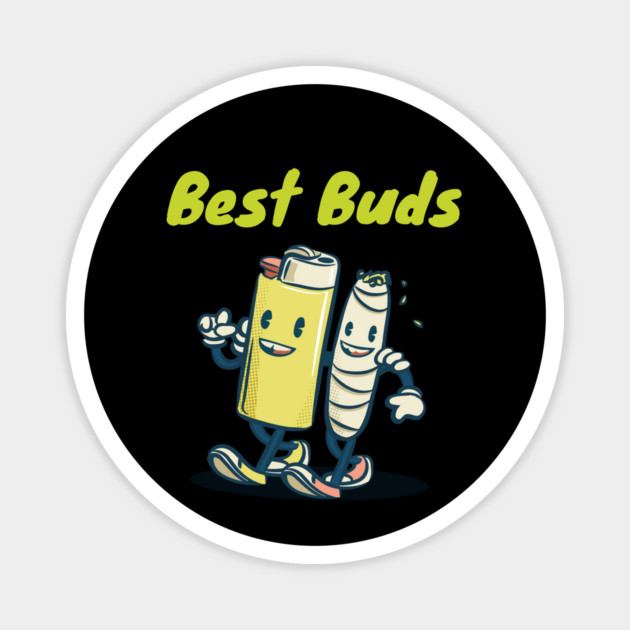 Best Buds Magnet by The Patron