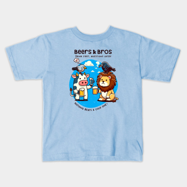 BEERS & BROS Kids T-Shirt by Fabrik
