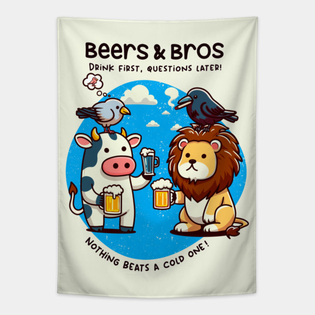 BEERS & BROS Tapestry by Fabrik