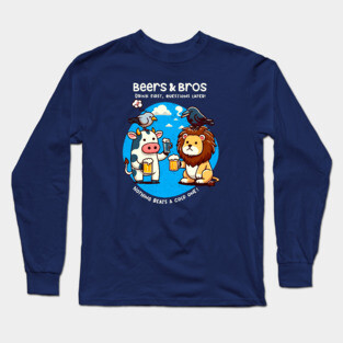 BEERS AND BROS Long Sleeve T-Shirt