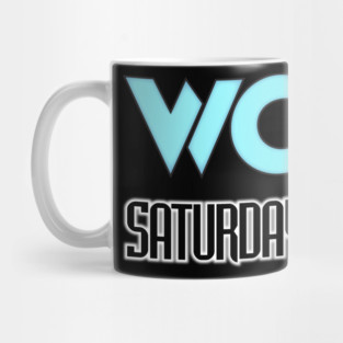 WCW Saturday Night Logo Mug