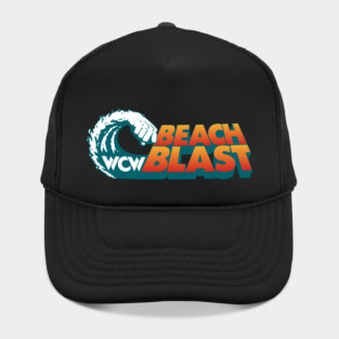 WCW Beach Blast Logo Hat