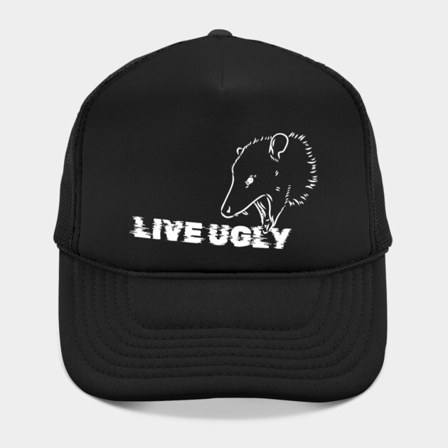 "Live Ugly" Opossum by Low Life Shirts