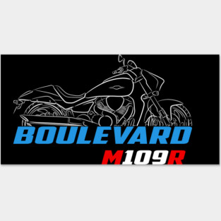 Suzuki Boulevard M109R 2006-2025 Posters and Art