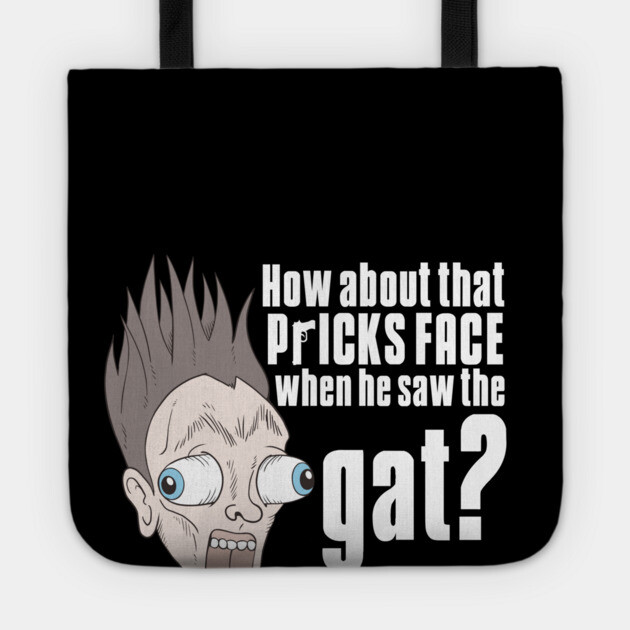 Wine & Wiseguys: We're with the Vipers Tote by Low Life Shirts