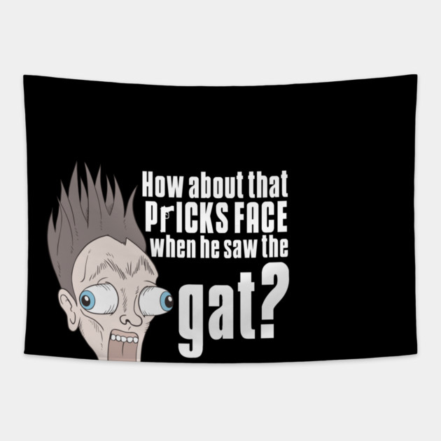 Wine & Wiseguys: We're with the Vipers Tapestry by Low Life Shirts