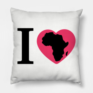 I love Africa Pillow