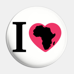 I love Africa Pin
