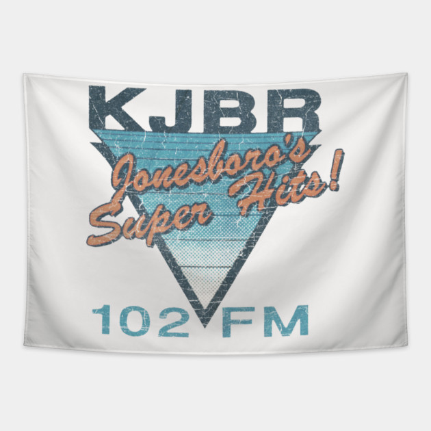 KJBR - Jonesboro's Super Hits Tapestry by rt-shirts