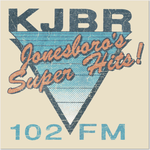KJBR - Jonesboro's Super Hits Wall Art by rt-shirts