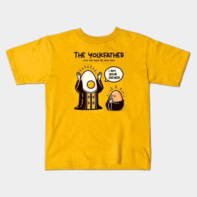 THE YOLKFATHER Kids T-Shirt by Fabrik