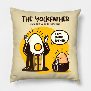 THE YOLKFATHER Pillow
