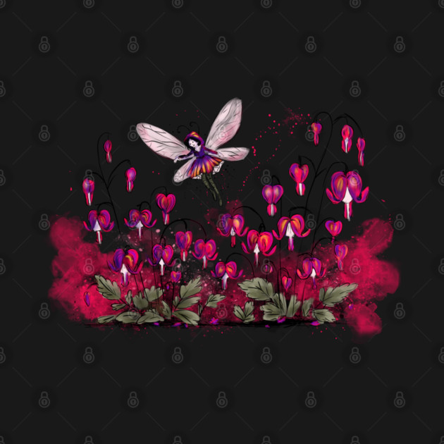 Bleeding Heart Fairy by H. R. Sinclair