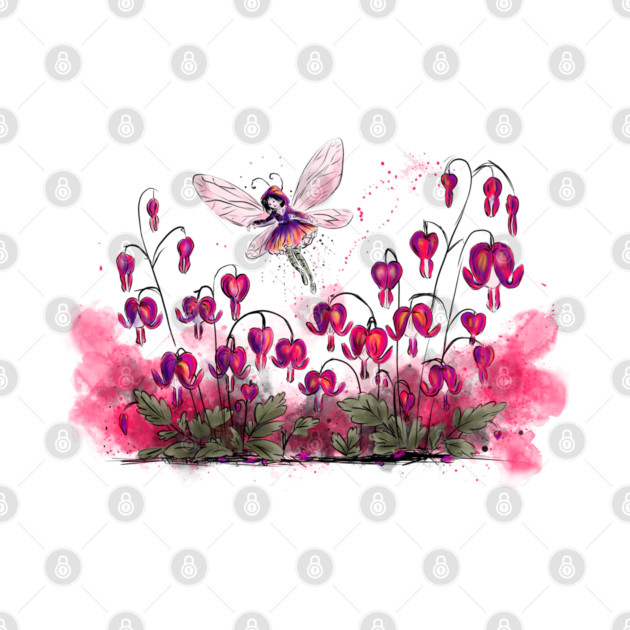 Bleeding Heart Fairy by H. R. Sinclair