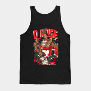 Derrick Rose D Rose Cartoon Tank Top