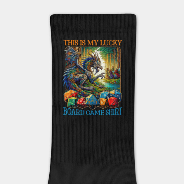 This is my Lucky Board Game Shirt for tabletop and Board Game Fans Distressed Look by Joaddo