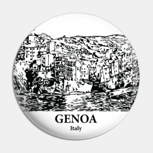 Genoa - Italy Pin