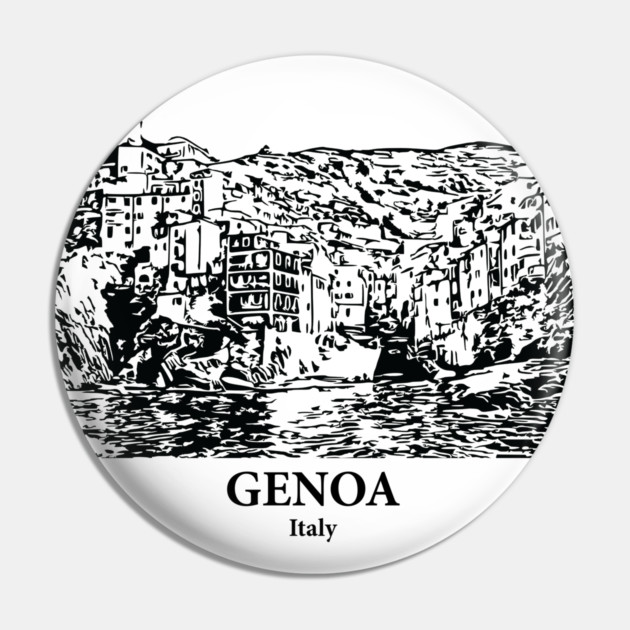 Genoa - Italy Pin by Lakeric