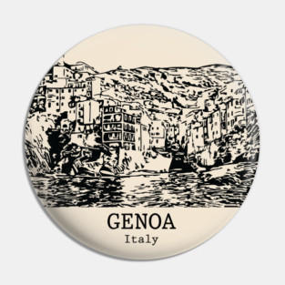 Genoa - Italy Pin